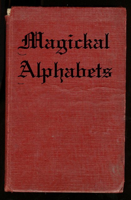 Open the Magickal Alphabets book