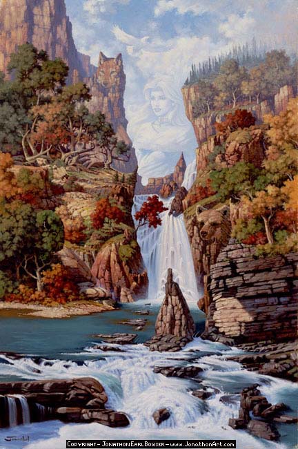 "Phantom of the Falls" by Jonathon Earl Bowser